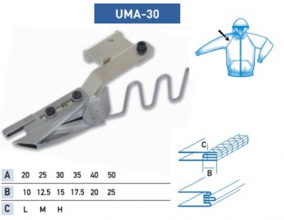 Приспособление UMA-30 40-20 мм