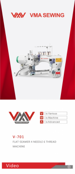 Промышленная швейная машина VMA V-701 Flat-seamer 
